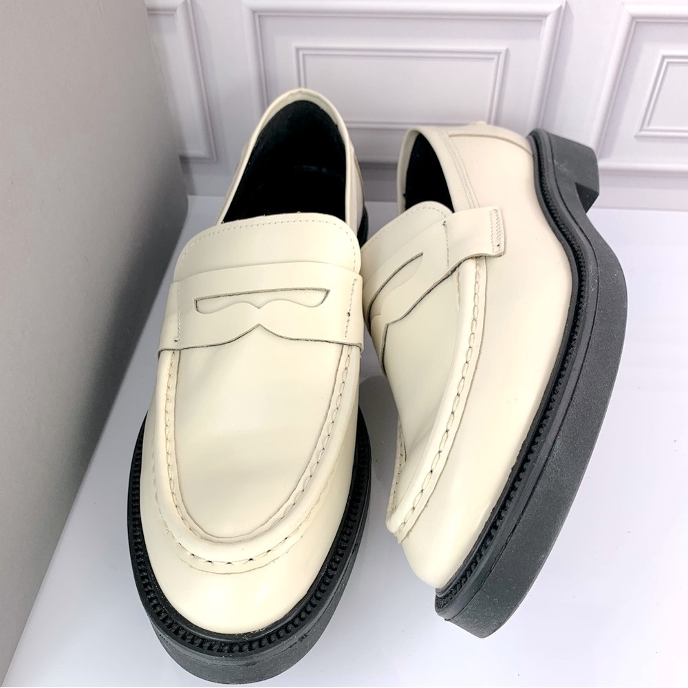 NEW! Vagabond Alex Penny Loafer White Size 9 EU 39 $175